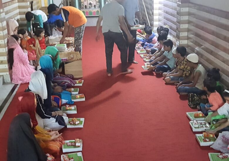 Each one- feed one. Curbing the hunger together