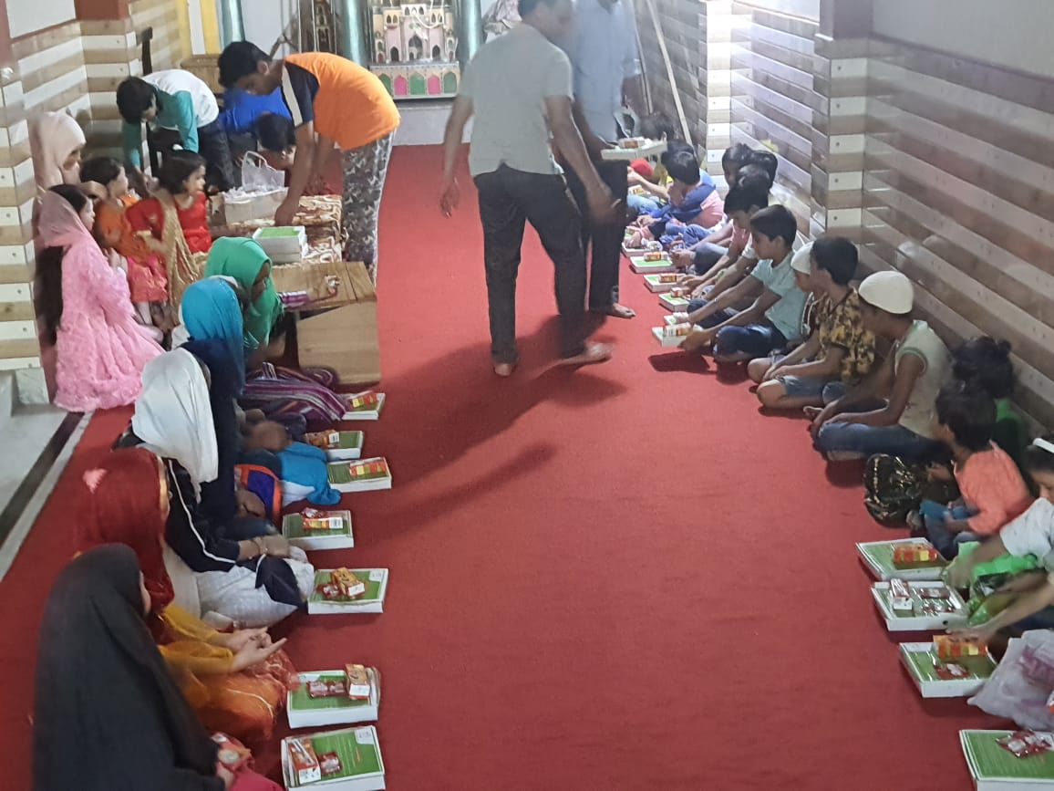 Each one- feed one. Curbing the hunger together
